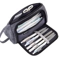 thumbnail image 1 of Lindo estuche para lápices Estuche grande para lápices con ranura para bolígrafo Bolsillo de ma MABOTO  Bolsa de lápiz, 1 of 7