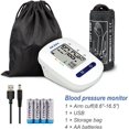 Sejoy Upper Arm Blood Pressure Monitor, Automatic Home Use BP Machine