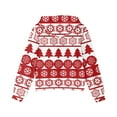 thumbnail image 5 of Children's Fashion Christmas Printed Long Sleeved Hooded Sweatshirt, Girls' Hoodie Jacket, 5 of 6