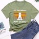 thumbnail image 2 of Moda Mujer Impresión O-cuello Camiseta Manga corta Casual Tee Tops Blusa Fridja gope492, 2 of 4