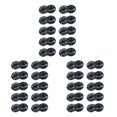 thumbnail image 4 of Justharion 10set Coat Windbreaker Shirts Invisible Snap Fasteners Convenient And Stylish Metal Buttons sprayed black 3Set, 4 of 6