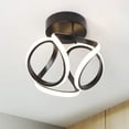 thumbnail image 5 of 11 inch LED Flush Mount Novelty Ceiling Light Globe Dimmable, 5 of 9