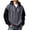 Dark Gray_03, variant on Men's Quarter Zip up Hoodie Raglan Long Sleeve Color Block Drawstring Pullover Sweatshirt with Pocket Casual Outdoor Tops Blue XXXL