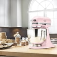thumbnail image 3 of KitchenAid KSM150PSPK Artisan Series 5-Qt. Stand Mixer with Pouring Shield - Pink (Discontinued), 3 of 5