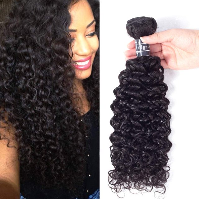 Amella Hair pelo rizado brasileño 1 paquete de 22 pulgadas 100% cabello humano rizado virgen sin procesar 1 paquete de pelo rizado negro Natural