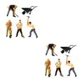 thumbnail image 4 of Decodeary Figurines Peintes Authentiques 1/64 pour Projets DIY, Mise en Page de Table de Sable, Miniatures de Collection 1:64 2Set, 4 of 6