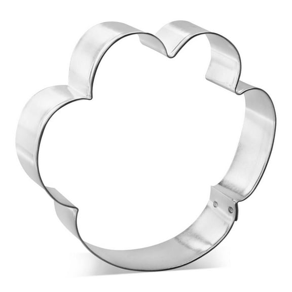 Paw Print Cookie Cutter 4.5 in