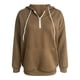 thumbnail image 2 of Gibobby Sudadera de mujer, Sudadera con capucha de manga larga suéter(Caqui,CH), 2 of 5