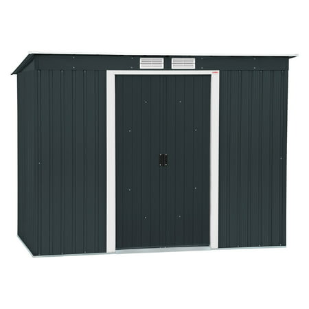Duramax Building Products 8 x 4 ft. Metal Pent Roof Storage