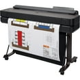 thumbnail image 3 of HP DesignJet T650 Large Format 36-inch Plotter Printer with Auto Sheet Feeder, Roll Cover, Media Bin & Stand. Includes 2-Year Onsite Warranty Support (5HB10T), 3 of 10