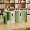 thumbnail image 5 of Unique Bargains Expandable Iron Bookends with Compartments Green 5"L x 5.9"W x 7.5"H, 5 of 5