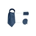 thumbnail image 2 of INSPIRE CHIC Men's Polka Dots Cravat Ties Self Tie Cravat Scarf Neckerchief Ascot Tie Navy Blue One Size, 2 of 5