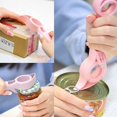 thumbnail image 5 of 1 Pièce, Ouvre-Porte en Acier Inoxydable Outils de Cuisine Multifonctions (Violet), 5 of 5