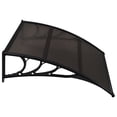 thumbnail image 3 of Inlife Door Canopy Black 47.2"x39.4" PC, 3 of 6