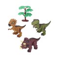 thumbnail image 3 of Juego de juguetes de ensamblaje de dinosaurios, pies de cabeza flexibles para desarrollar la capacidad manual, juguetes educativos DIY para niños, 3 of 5