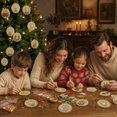 thumbnail image 6 of Clearance! 12PCS DIY Pearl Diamond Art Kits for Adults, Wooden Diamond Art Christmas Ornaments, Christmas Crafts for Xmax Tree, 6 of 7