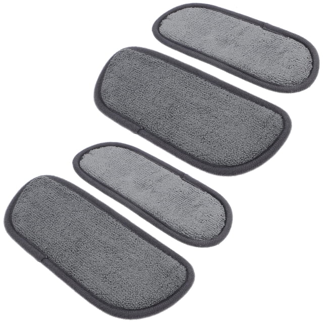 OUNONA 4Pcs Water Dispenser Drip Tray Absorbent Pads Grey Artificial Fiber for Home Use