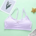 thumbnail image 2 of MEZZALL Toddler Crop Tops Bra Girls Sports Bra Training Teen Bra Camisole Style Lightweight Seamless Kids Leisure, One Size, 2 of 6