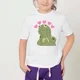 thumbnail image 4 of Camiseta de algodón con estampado de rana para niñas, bonita camiseta de verano de manga corta estilo Harajuku, ropa para niños, camisetas, 4 of 5
