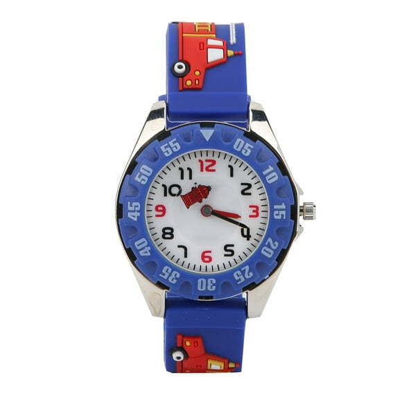 Reloj de pulsera, reloj de pulsera de dibujos animados para niños, reloj con correa de PVC, compacto y ligero