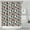 Orange Green White, variant on Pastel Color Checkered Pattern Shower Curtain 72"x72" ,Bathroom Decorative Shower Curtains Set with 12 Hooks,Modern Waterproof Washable Shower Curtain