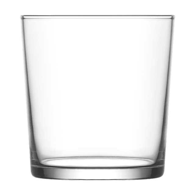 Juego 6 Vasos Highball Jaibol Bodega Vidrio Liso 345 ml Para Cocina, Banquetes, Fiestas