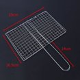 thumbnail image 1 of Clip de red para pescado a la parrilla galvanizado, clip de acero inoxidable para pescado a la parrilla, clip para verduras, clip de hierro, clip de red plegable, clip de red para barbacoa, 1 of 5