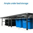 thumbnail image 3 of Sleepy's by Mattress Firm Heavy Duty Raised 12.8" High Metal Platform Frame, Mattress Foundation, No Box Spring Needed, Underbed Storage Space,Queen, 3 of 4