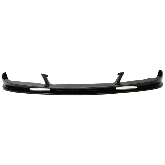 Ikon Motorsports Compatible with 10-13 BMW F10 5 Series 3D Style Front Bumper Lip Unpainted PU Polyurethane