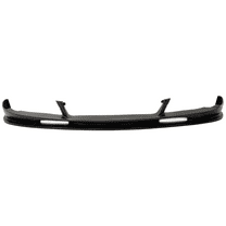 Ikon Motorsports Compatible with 10-13 BMW F10 5 Series 3D Style Front Bumper Lip Unpainted PU Polyurethane