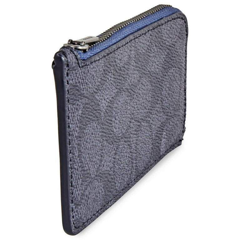 Coach Signature Canvas Blocking Card Case-Charcoal 73922 CHR 193971144733 -  Handbags - Jomashop