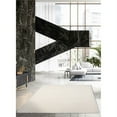 thumbnail image 2 of A&E Bath and Shower Faux Fur 72"x48" Plush Contemporary Fabric Rug in Ivory, 2 of 4