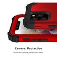 thumbnail image 4 of iPhone 11 Pro 5.8" Case, Allytech Hybrid Soft Rubber Heavy Duty Protection Rugged Shockproof Anti-Scratch Armor Defender Wireless Charging Support Back Cover for Apple iPhone 11 Pro 5.8", Red, 4 of 10