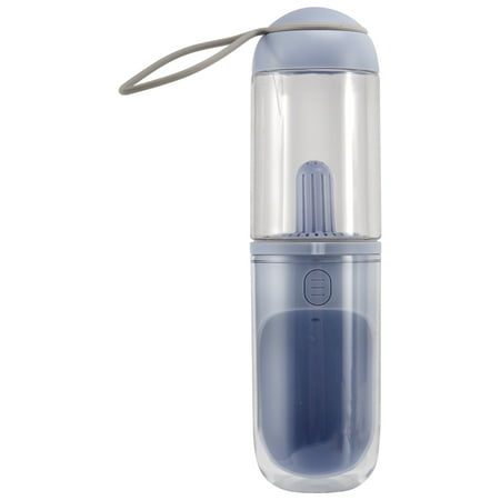 

Dog Water Bottle Portable Leakproof Upgraded Dog Water Dispenser Lightweight for Travel Blue