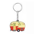thumbnail image 4 of Happy RV Camper Llavero RV Llavero Parejas Llavero Set Camping Regalos para Hombres Mujeres Adolescente Camper Amante Viajes Remolques Vacaciones Parejas Joyería Regalo Camping Accesorios 2 Pack Rojo Verde, 4 of 4