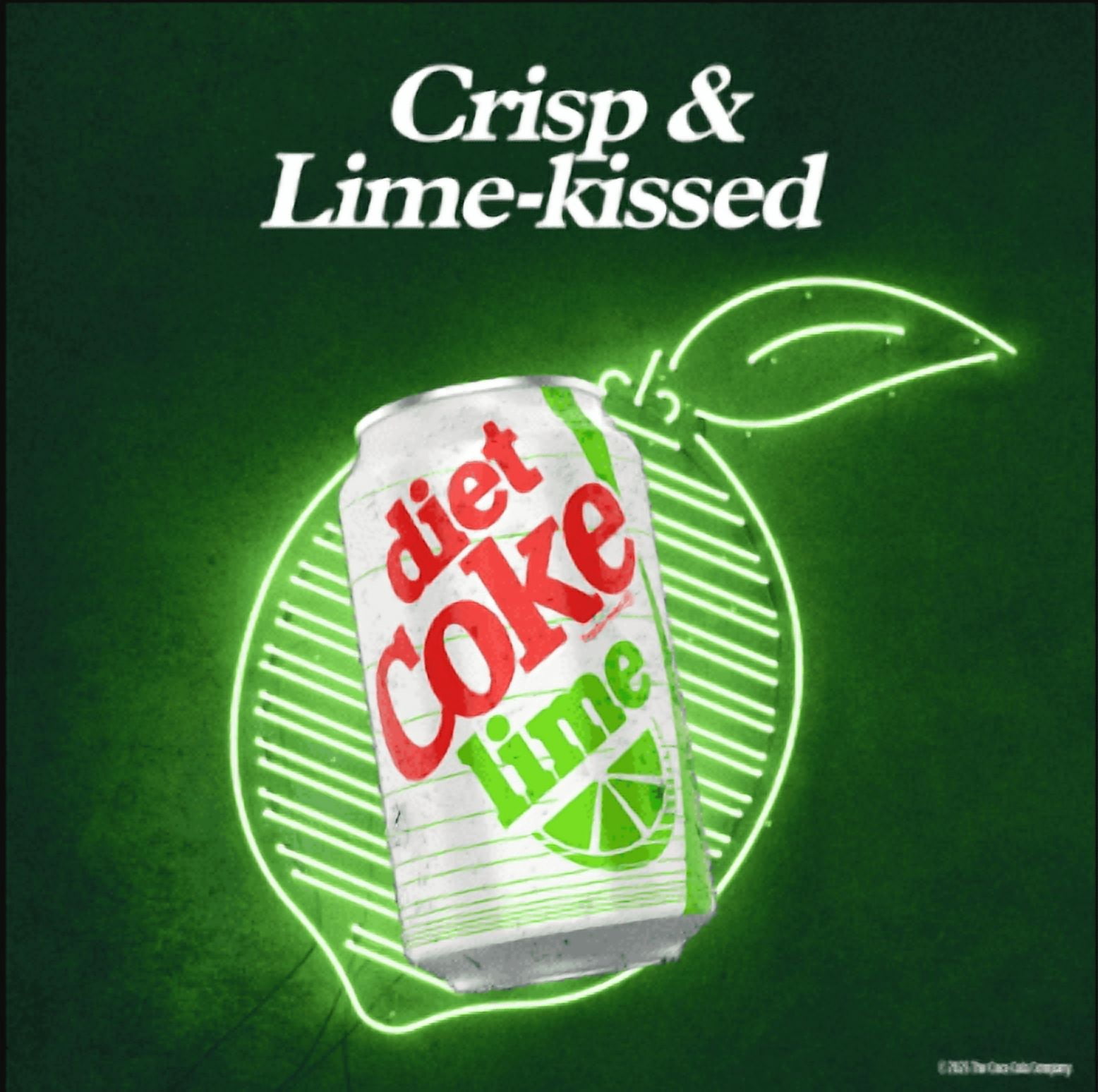 Diet Coke Lime Soda Soft Drink, 12 fl oz Cans, 24 Pack Fridge Pack