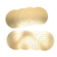 thumbnail image 4 of 2 Set Circle Mirror Wall Decals, Removable Acrylic, Nice Reflection Effects, Easy to Install and Maintain,  Texture, Wide Application for Living Room Bedroom Kitchen, 4 of 8