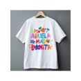 thumbnail image 1 of La Abvela Mas B0nita, Abvela Latina Grandmother Graphic Tee Pure Cotton Fabric Casual Crew Neck T-Shirt Trendy Tops for Women for Men, Perfect Gift, 1 of 7