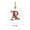 R, variant on HomeDM 26 Letter Ornaments, Acrylic Hanging Alphabet Pendant for Xmas Wreaths, Letter G, Christmas Tree Party Home Decorations