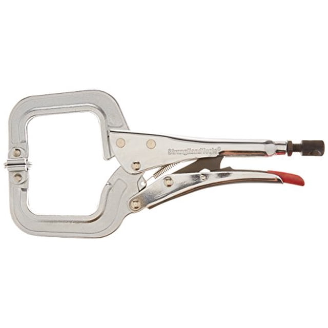 Strong hand Tools PR115S Locking C-Clamps with Swivel Tip, 11-Inch
