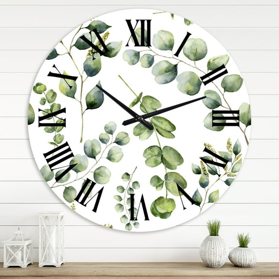 Designart 1 in Quartz Traditional Wall Clock