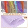 thumbnail image 4 of Uxcell Papel Crepé, 2.4 m de largo y 50 cm de ancho, rollo de papel crepé de color púrpura claro, 4 of 7