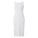thumbnail image 5 of Lucakuins Vestido de tirantes para mujer, elegante, con correas de perlas, ondulado, liso, ajustado, midi, para fiesta Lucakuins  moda, 5 of 9
