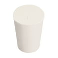 thumbnail image 3 of White Tapered Shaped Solid Rubber Stopper for Lab Tube Stopper Size 1  5 Pcs, 3 of 5