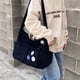 thumbnail image 2 of Bolso de lona para mujer, estilo bandolera, bolso de viaje moderno para hombre, bolso de hombro grande, bolso para mujer debajo del brazo, 2 of 5