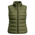 thumbnail image 7 of Annhoo Womens Lightweight Puffer Vest Zip up Sleeveless Quilted Vest Outerwear with Pocket for Layering Waistcoat, 7 of 7