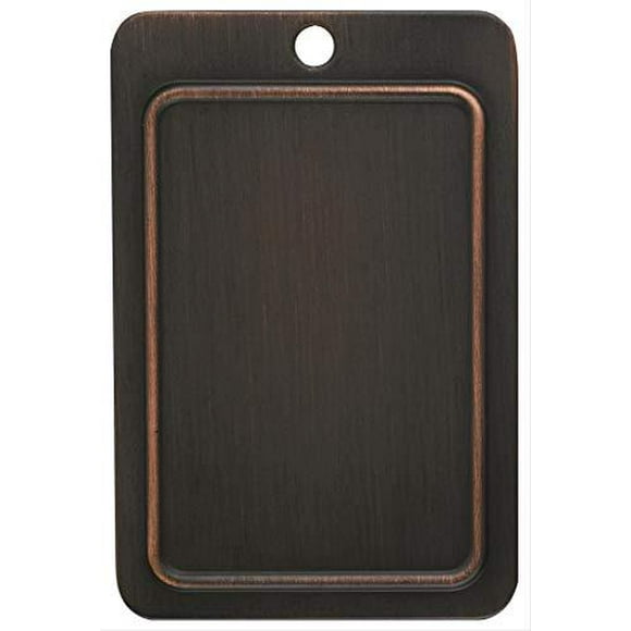 Amerock TENR3429ORB, Oil Rubbed Bronze, TEN3429-ORB Traditional Hinge Self Closing Face Mount, 3/8-Inch Inset, 10-Pack, 10 pack