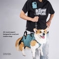 thumbnail image 6 of Rehabilitative Dog Slings Vests Adjustable Strap Lift Harness Shockproof Chest Support For Elderly Pet Outdoor Use, 6 of 9