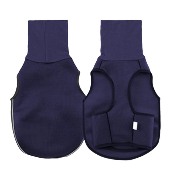 Navy Blue Dog Calming Vest, M Size, For Medium Dog Breed - Designed With Breathable Mesh Panels And Secure Velcro Closure For Easy On/Off & Custom Fit - Suitable For Anxious
