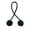 E, variant on Tao Tao NewFidget Beads Skill Toys, Fidget Toys, Parachute Cord and Steel Beads Handmade Fidget Beads, Beginners Worry Beads, Portable EDC Leisure Toys F